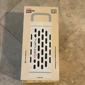 Turtlebox Outdoor Waterproof Speaker - Ivory